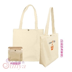 BAG-8782 文青帆布托特包(有底無側邊)