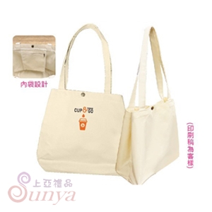 BAG-8785 暗扣托特帆布袋