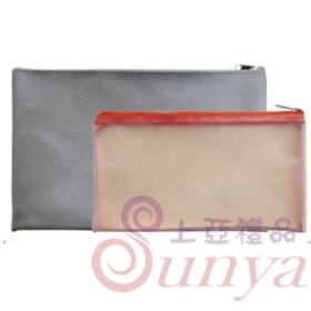 HC2 PU皮文件拉鍊袋