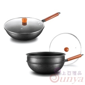 LD-209納波利斯麥飯石蒸炒鍋