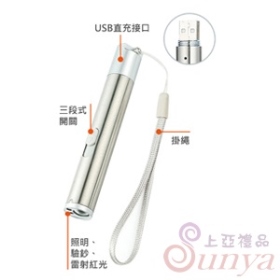 AK-06036USB迷你多功能手電筒