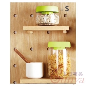 AK-02075-S按壓抽氣密封罐(450ml)