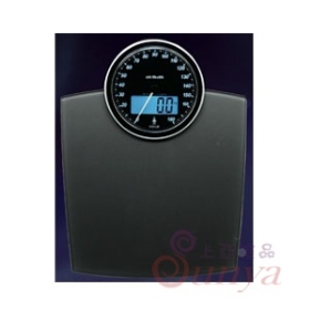 DB8228數位指針式玻璃電子體重秤