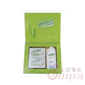 菲蘇德美 燕麥潔膚香皂禮盒80g*2 燕麥舒緩洗髮精250ml*1