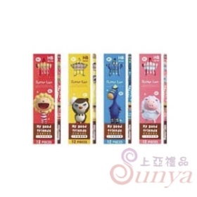 NO.1157奶油獅三角塗頭鉛筆12支裝