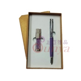 8X-16G 16G彩晶USB+筆(紫)