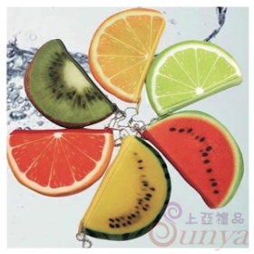 水果鎖圈零錢包