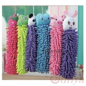 8X-HGR雪尼爾卡通擦手巾