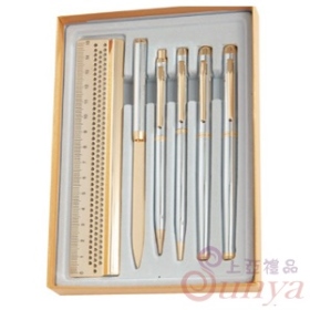 A6202 POLO 6入白鉻套筆(手工盒)