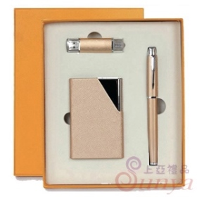 商務三件組(8G名片盒金筆)