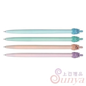 G-2501A粉管貓咪尾巴0.5mm中性筆