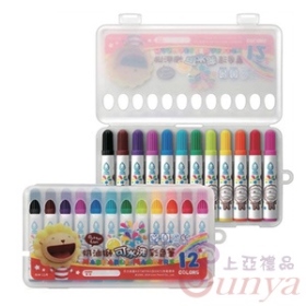 BLW-12B雄獅12色可水洗彩色筆