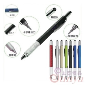 8X-6B六角多功能工具觸控原子筆