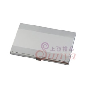 E089簡易盒 平行不銹鋼名片夾