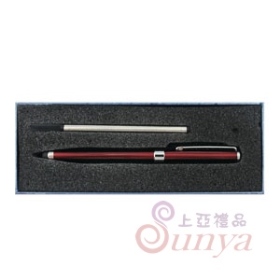 D049香檳紅觸控鋼珠筆