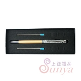 DA026觸控白鑽土豪金水鑽筆