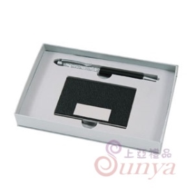 C039觸控白/黑+釉黑名片夾