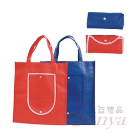 BAG-F摺疊購物袋(紅/藍)