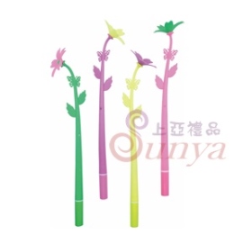 19V-1273花朵造型中性筆