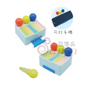 19V-1121J果凍螢光筆+手機座