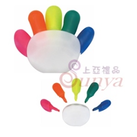 19V-1121G手指造型螢光筆
