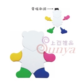 19V-1121H小熊造型螢光筆