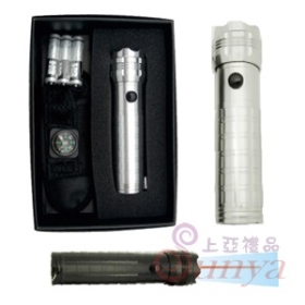 20V-3130-2雷射手電筒(九燈)禮盒組