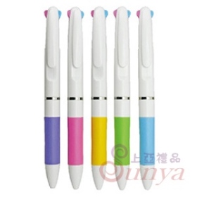20V-1025D/F白桿粉彩三色筆