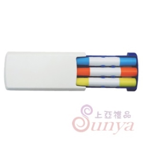 20V-1121E三入果凍螢光筆組