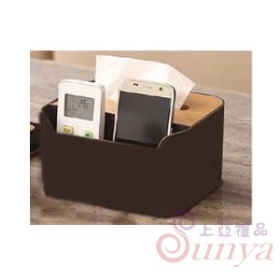 竹蓋面紙盒(小)