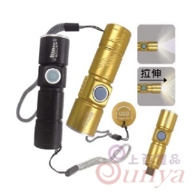 TH-723 CREE晶片-USB充電手電筒
