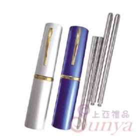 TH-355便攜環保雙節筷(筆夾型)