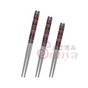 TH-365不鏽鋼印花筷子(19cm)