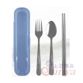 TH-399塑膠長盒304餐具組(3入)