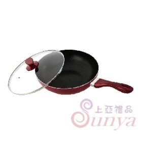 W3011日式不沾深型平炒鍋30cm