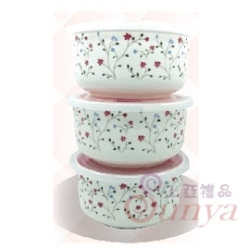 P038-2滿天星陶瓷碗3入(大×3)