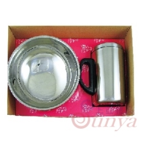 BL029 14cm隔熱碗+禮品杯350ml
