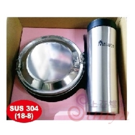C009 Maluta學士杯500ml+台製便當盒