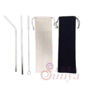 ST30404 304(細+彎)+刷具+白色棉袋(OPP袋)