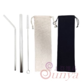 ST30405 304(粗+彎)+刷具+白色棉袋(OPP袋)