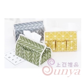 BOX-008 Zakka棉麻面紙收納盒