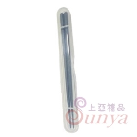 A002-8六角環保合金筷(單雙)+PP掀盒