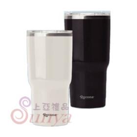 BA9003W不鏽鋼陶熹真空酷冰杯900ML白色