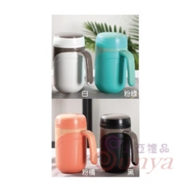 TOP-CHEF馬卡龍陶瓷辦公杯380ml