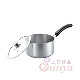 W020不鏽鋼深形單柄鍋20CM