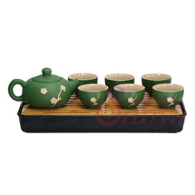 雅仕茶具組(黑/綠)