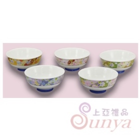 0136日系五色碗