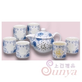 0323玲瓏福字茶具組