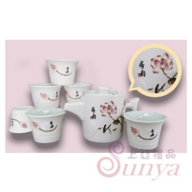 0325雪花瓷1壺6杯茶具組
