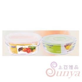 RP502+RP505 Glasslock強化玻璃微波盒方圓2件組